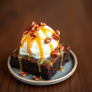 Salted Caramel Brownie