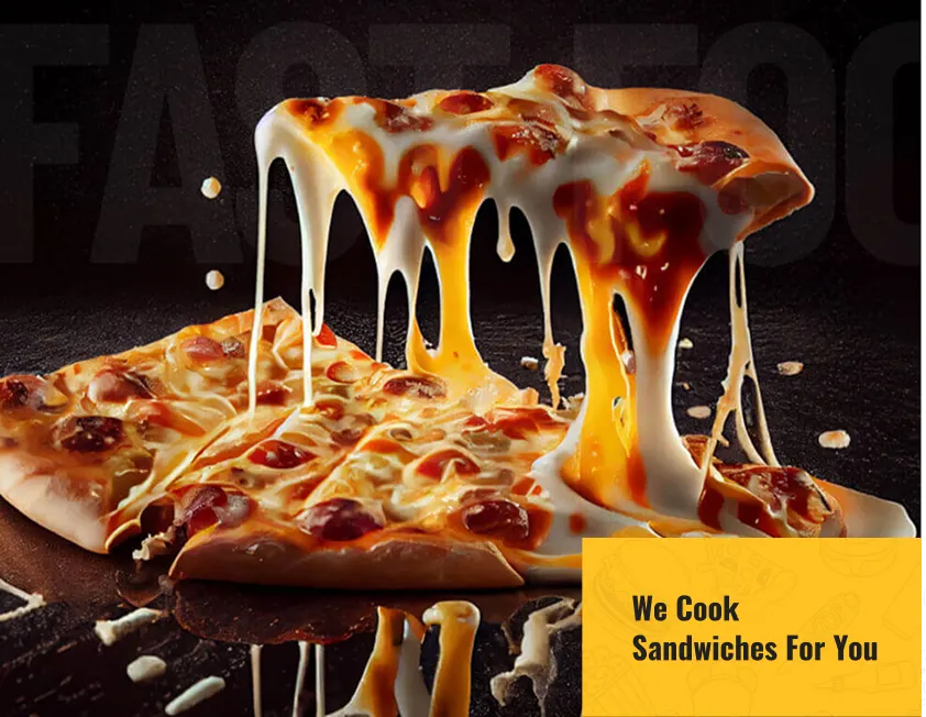 Texas Brisket Slice pizza loaded with smoky brisket, caramelized onions, and melted cheddar on a crispy crust