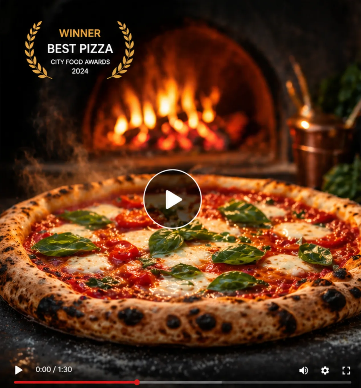 Award-Winning Pizza, Community-Loved.